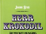 Herr Krokodil är mycket hungrig